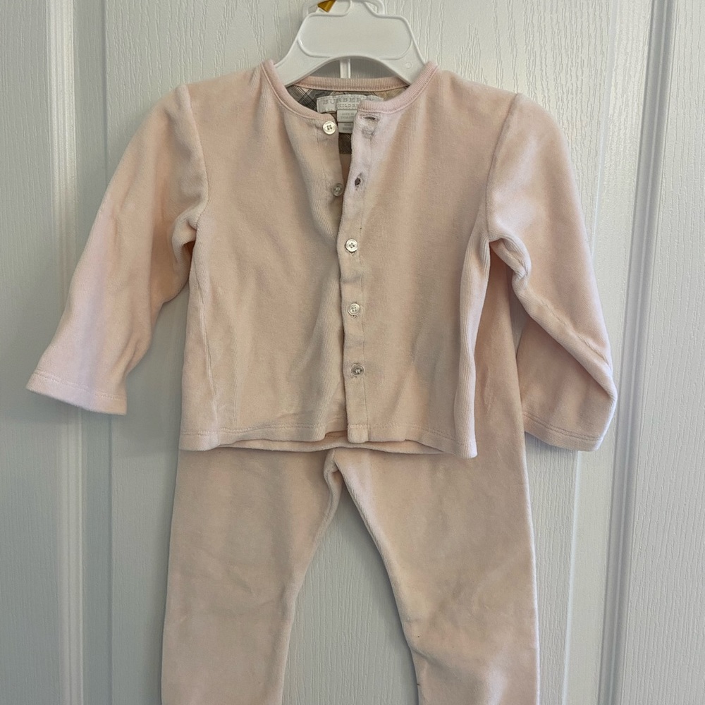 Burberry 2 piece outfit size 18months